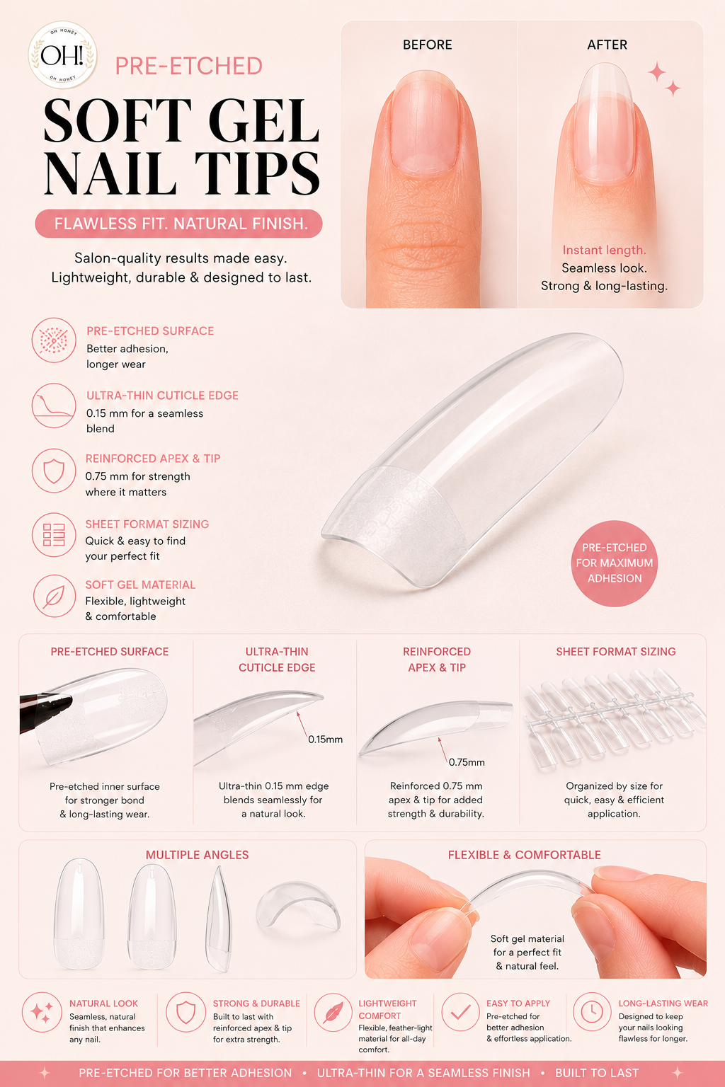 Beginner Gel Nail Extension Kit