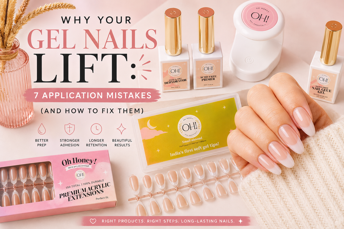 Why Your Gel Nails Lift: 7 Application Mistakes
