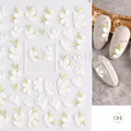 Sculpted Stickers (3D) Floral