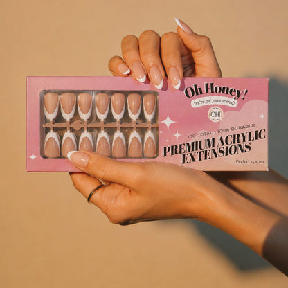 PMMA French Acrylic Extensions