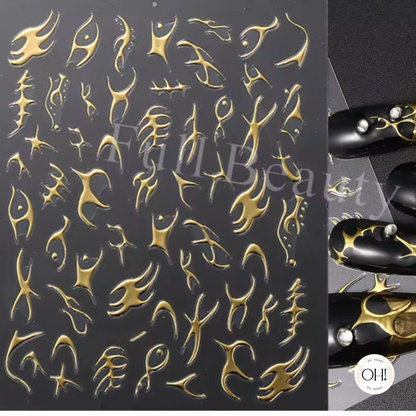 Sculpted Stickers (3D)