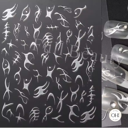Sculpted Stickers (3D)
