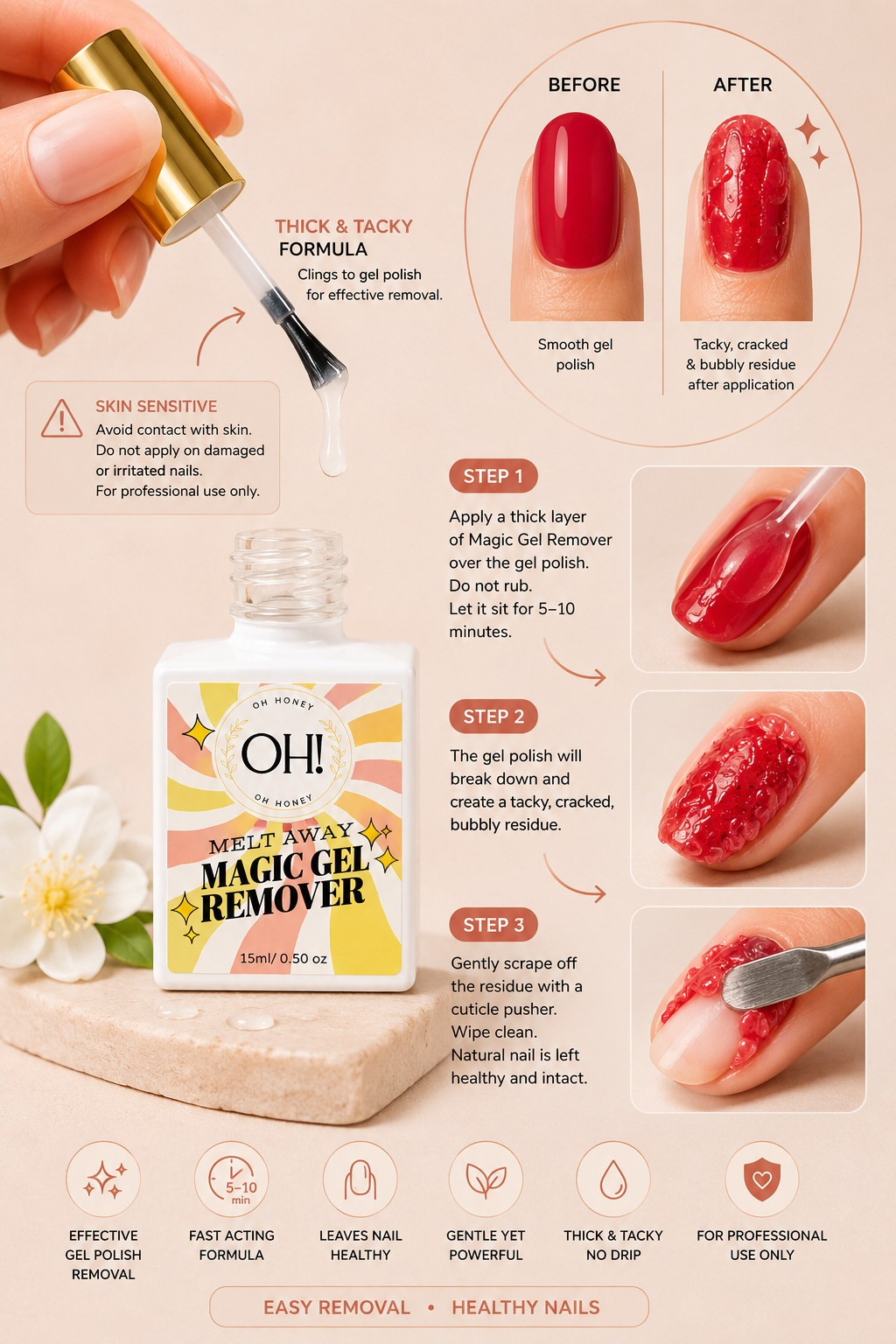 Magic Gel Remover