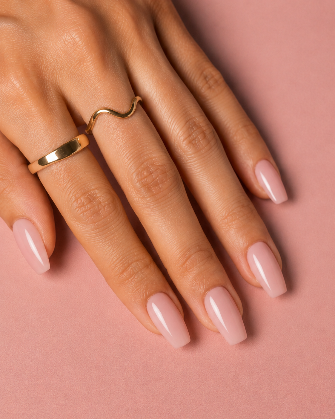Nude Gloss Nail tips