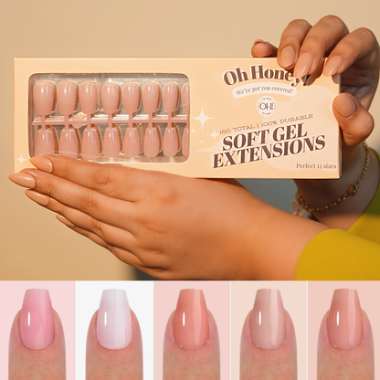 Nude Gloss Nail tips