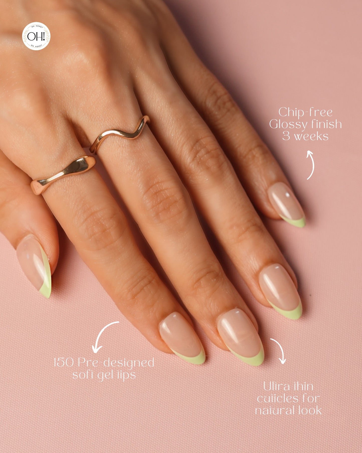 Pastel Nail tips