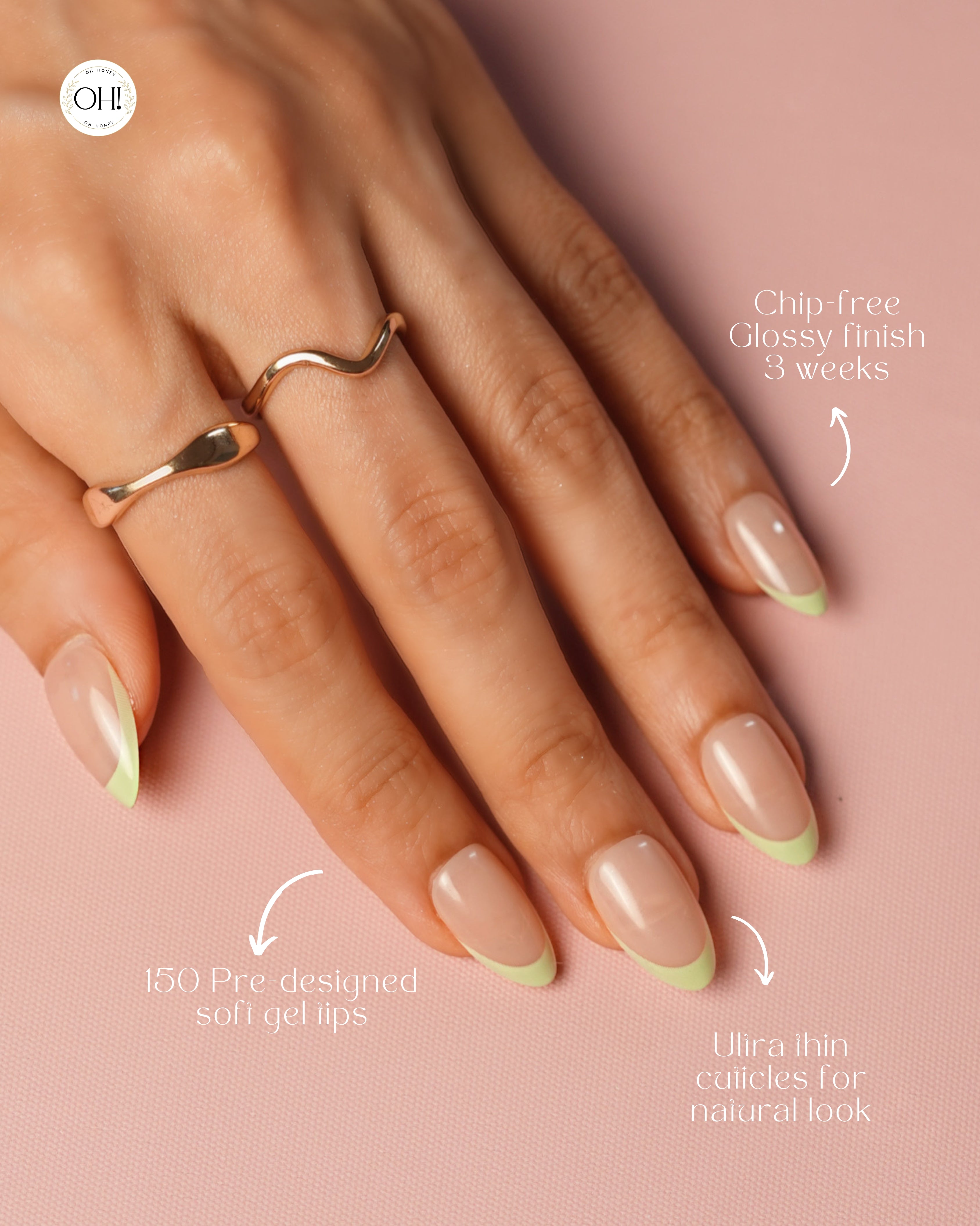 Pastel Nail tips