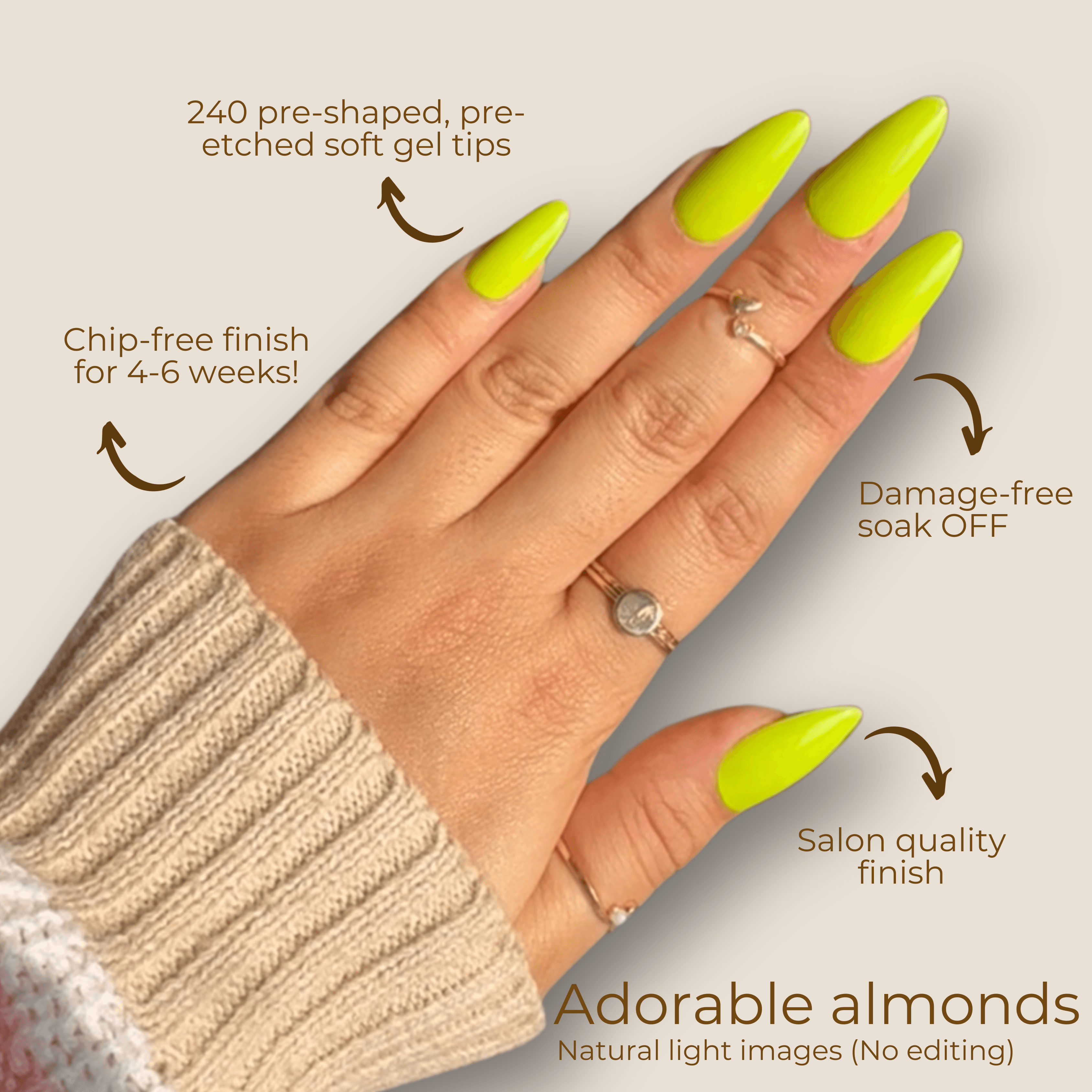 Adorable almonds - Oh Honey
